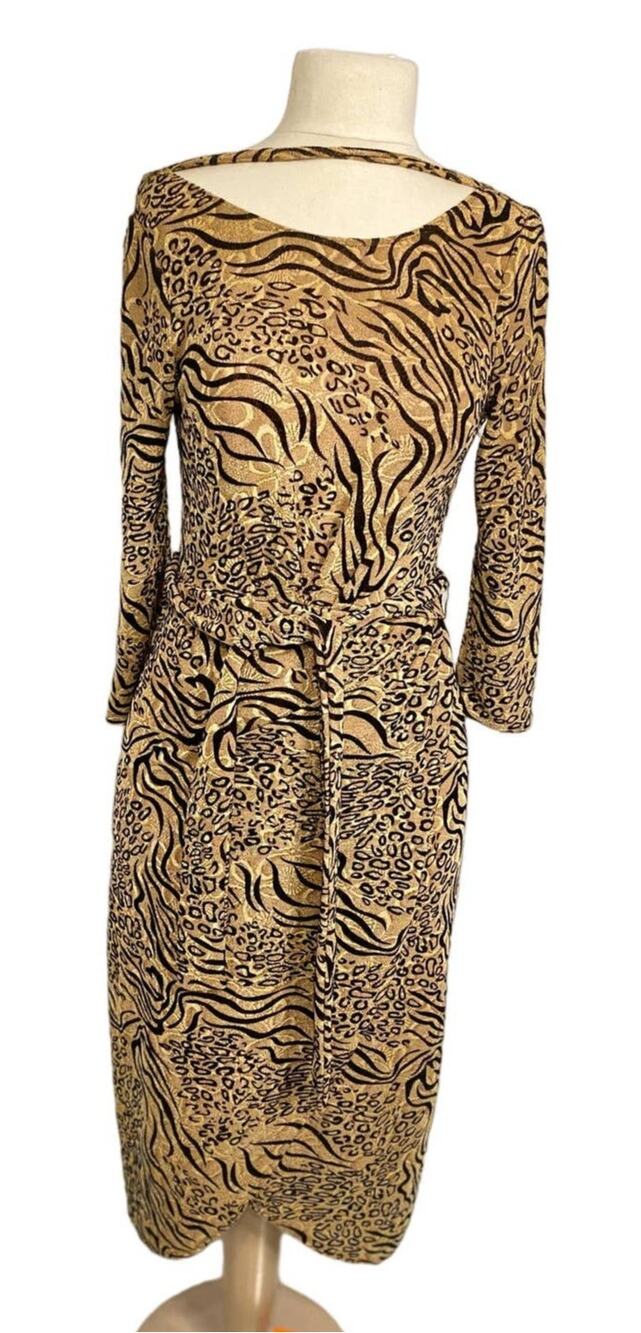 Ashro Leopard Print Dress
